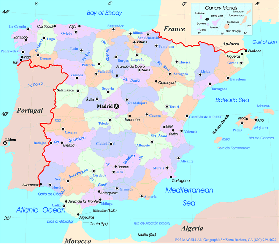 Palma de Mallorca carte